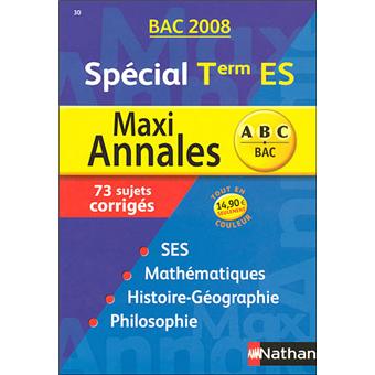 Maxi Annales Bac Term ES