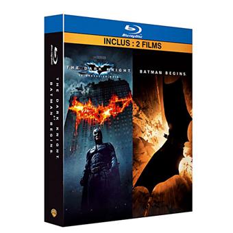 Batman Begins - The Dark Knight - Coffret - Blu-Ray - Christopher Nolan -  Blu-ray - Achat & prix | fnac