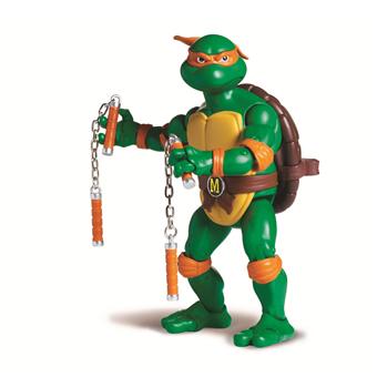 Figurine Tortues Ninja Michelangelo 10 Cm Articulée - Giochi Preziosi Collection Classique