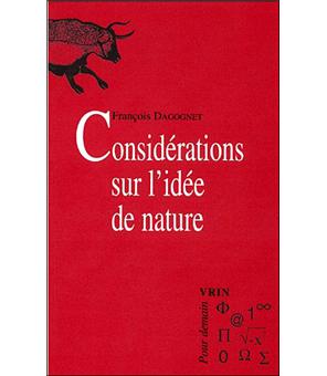 Considérations sur l'idée de nature