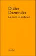 La mort en dédicace deux nouvelles - Didier Daeninckx - broché