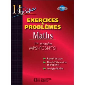 Mathémathiques MPSI, PCSI, PTSI, 1ère année