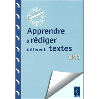 Apprendre à rédiger différents textes