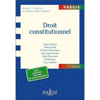 Droit constitutionnel