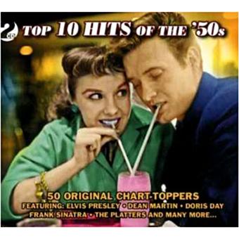 Top hits of the 50's - 50 original chart toppers - Compilation - CD ...