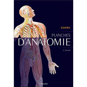Planches D Anatomie 2e Ed Spirale Pierre Kamina Achat Livre Fnac