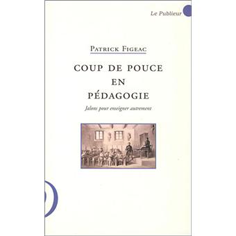 Coup de pouce en pédagogie