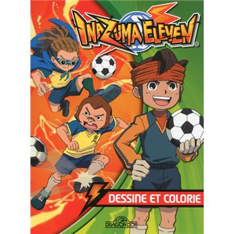 Inazuma eleven - Inazuma eleven - dessine et colorie - 1