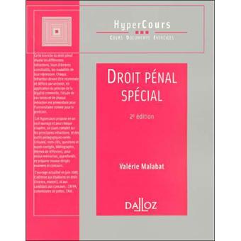 Droit pénal spécial
