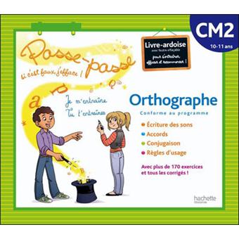 Passe-passe orthographe CM2 - broché - Collectif - Achat Livre | fnac