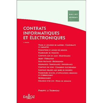 Contrats informatiques et électroniques