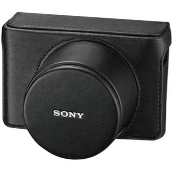 Sony LCJ-RXBB - Boîtier de protection pour appareil photo - cuir véritable - pour Cyber-shot DSC-RX1