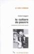 Culture du pauvre - Richard Hoggart - (donnée non spécifiée)