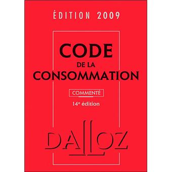 Code de la consommation commenté