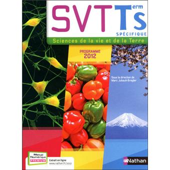 Sciences et Vie de la Terre Term S spécifique 2012 - grand format