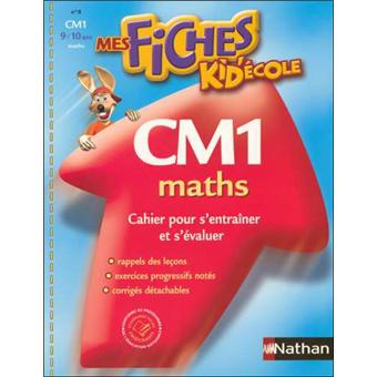 Kid ecole cahier maths cm1