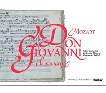 Le manuscrit de "don giovanni "de mozart