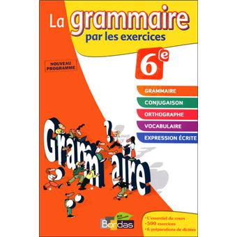نتيجة بحث الصور عن ‪livret de grammaire 6ème année‬‏