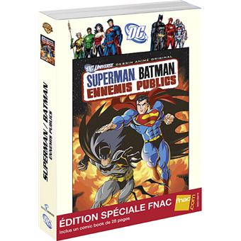 Superman / Batman : Ennemis publics Edition Spéciale Fnac DVD - DVD ...