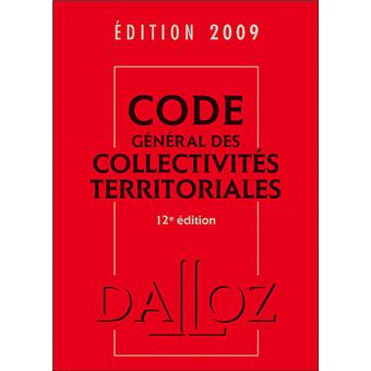 Code général des collectivités territoriales