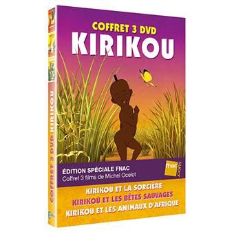 Kirikou Coffret 3 Films Edition Spéciale Fnac - Michel Ocelot - DVD Zone 2  - Achat & prix | fnac