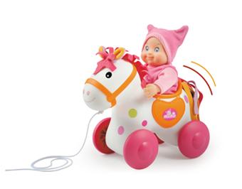 Smoby Steffi Love - Adorable Cheval avec cavalière et Accessoires pas cher