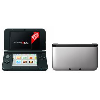 Console Nintendo 3DS XL - argent + noire - Console Nintendo 3DS - Achat &  prix | fnac