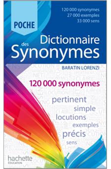 Dictionnaire Des Synonymes