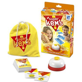 Megableu SUPER KEMS FFF – Das Coole Kartenspiel Für Die Ganze Familie Ab 6 Jahren, Inklusive Klingel Und Jokern!