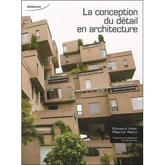 Conception Du Detail En Architecture Broche E Allen P Rand