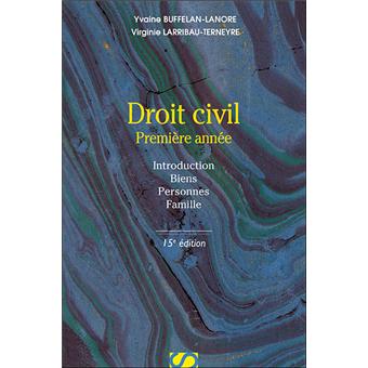 Droit civil, première année