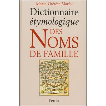 Nom De Famille Nom De Famille