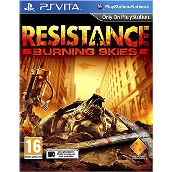 RESISTANCE BURNING SKIES PS VITA