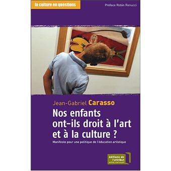 Nos enfants ont-ils droit à l'art et à la culture ?