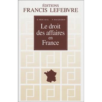 Droit des affaires en France