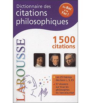 Dictionnaire Des Citations Philosophiques Special Bac Poche Collectif Achat Livre Fnac