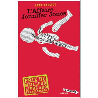 Couverture : L'affaire Jennifer Jones