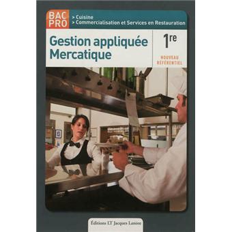 Gestion Appliquee Mercatique 1e Bac Pro Csr Eleve Broche Montargot Achat Livre Fnac