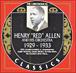 Henry Red Allen 1929 / 1933