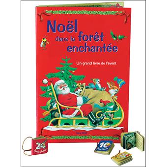 Noël dans la forêt enchantée Livre de l'avent - cartonné ...