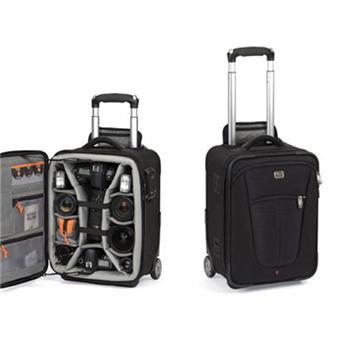Lowepro Pro Roller x-Series x100 - Valise à roulette pour appareil photo numérique avec lentilles - nylon 210D, Nylon balistique 1680D - noir