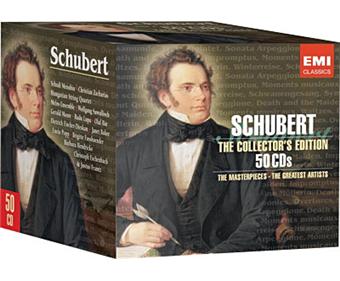 Les Chefs d'Oeuvres de Schubert- Coffret 50 CD
