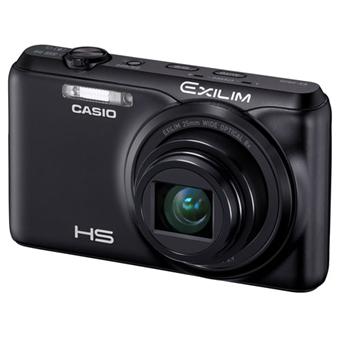 Casio High Speed EXILIM EX-ZR20 - Appareil photo numérique - compact - 16.1 MP - 1080p - 8x zoom optique 52.2 Mo - noir