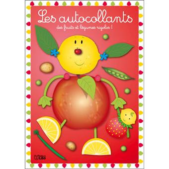 Mes Fruits Et Legumes Rigolos Autocollants Broche Collectif Achat Livre Fnac