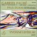 Paul Dukas, Gabriel Fauré - 1