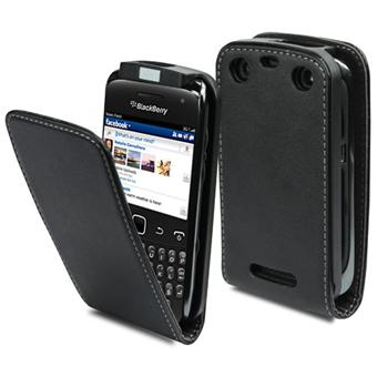 Étui Portefeuille Pour BlackBerry Evolve - Similicuir Marron, 3 Compartiments Cartes