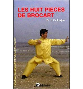 Huit pièces de brocart