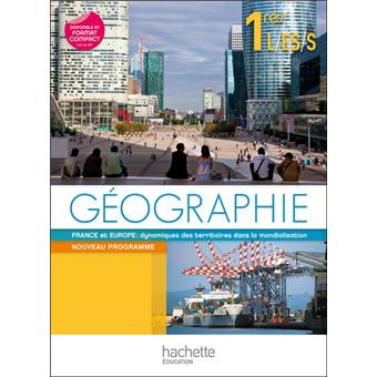 Géographie 1res Esls Livre élève Grand Format - 