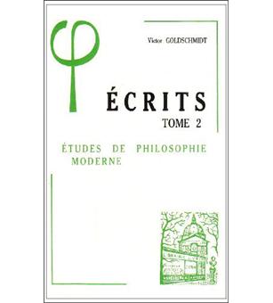 Écrits II: Études de philosophie moderne