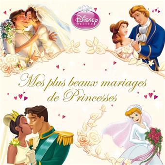 coloriages de mariage de princesse disney